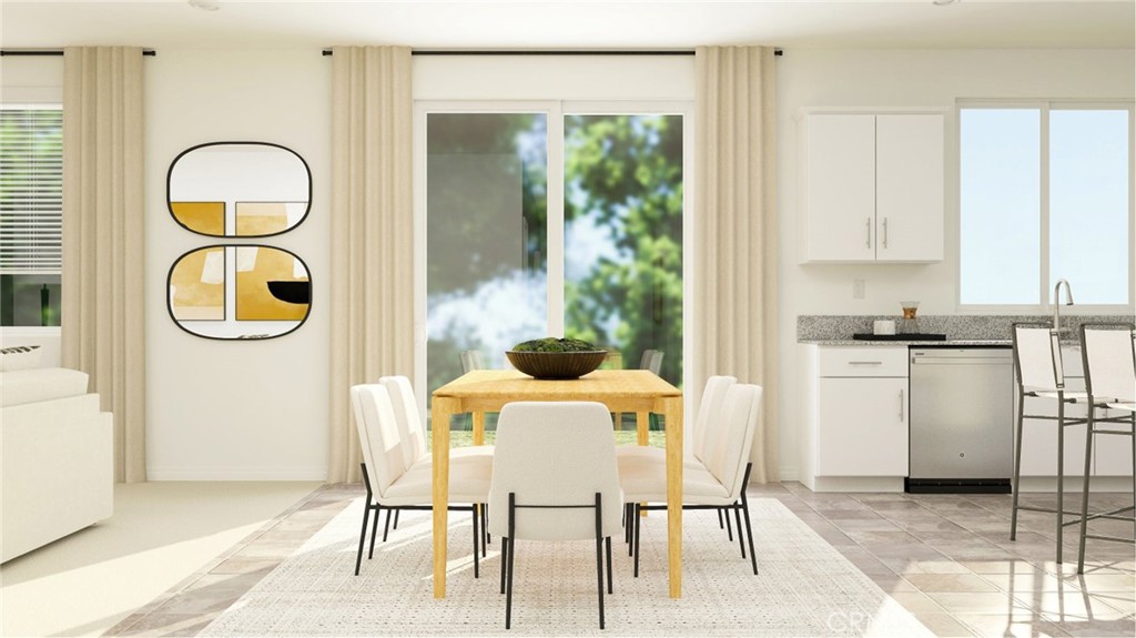 2386 Peach Tree Lane Perris, CA 92570 - Photo 4 of 23 a dining room with furniture and a window