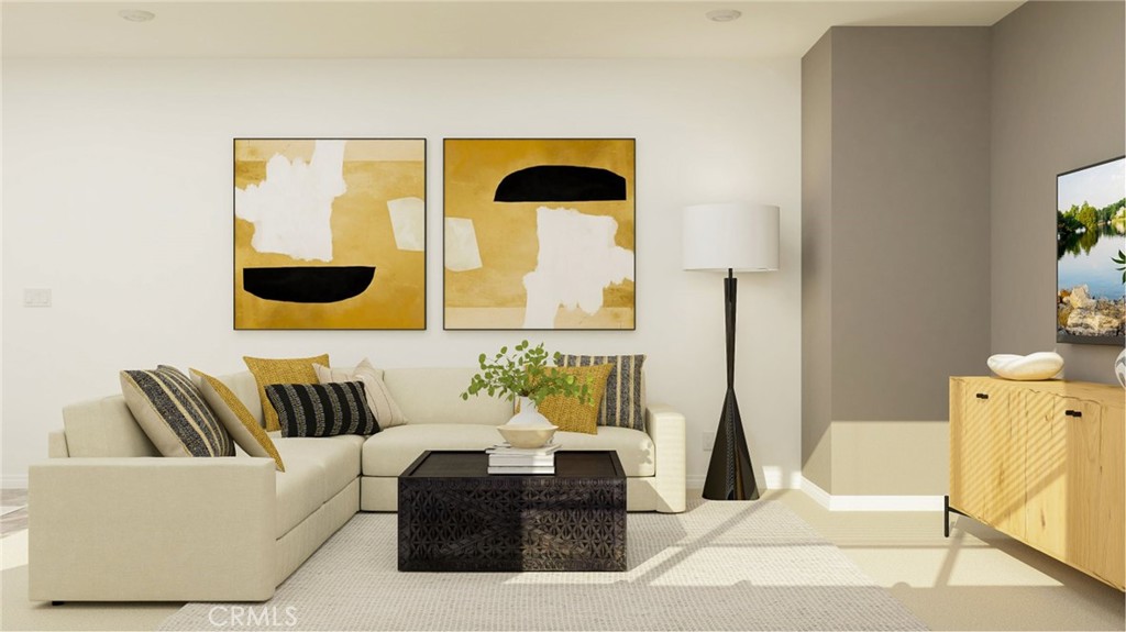 2386 Peach Tree Lane Perris, CA 92570 - Photo 6 of 23 a living room with furniture and a painting