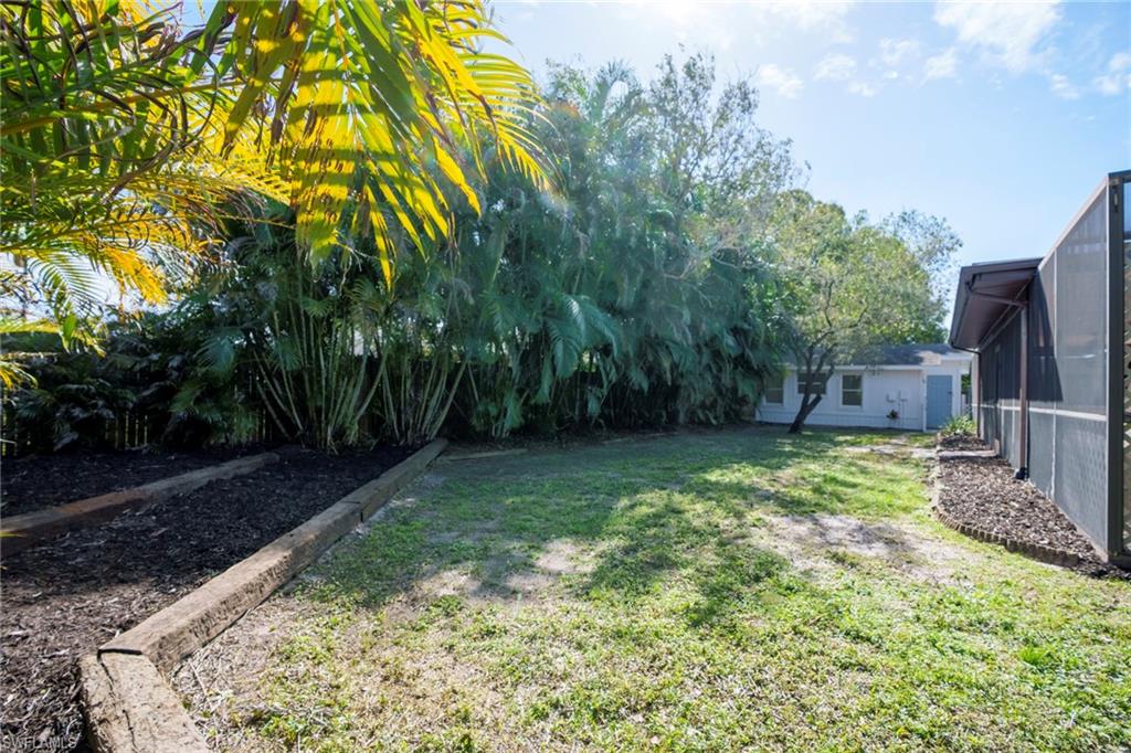 12967 Iona Road Fort Myers, FL 33908 - Photo 22 of 30 Fenced in back yard