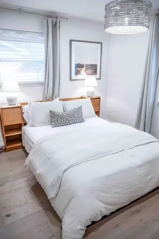 a view of a kitchen from the hallway