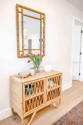 a view of an entryway