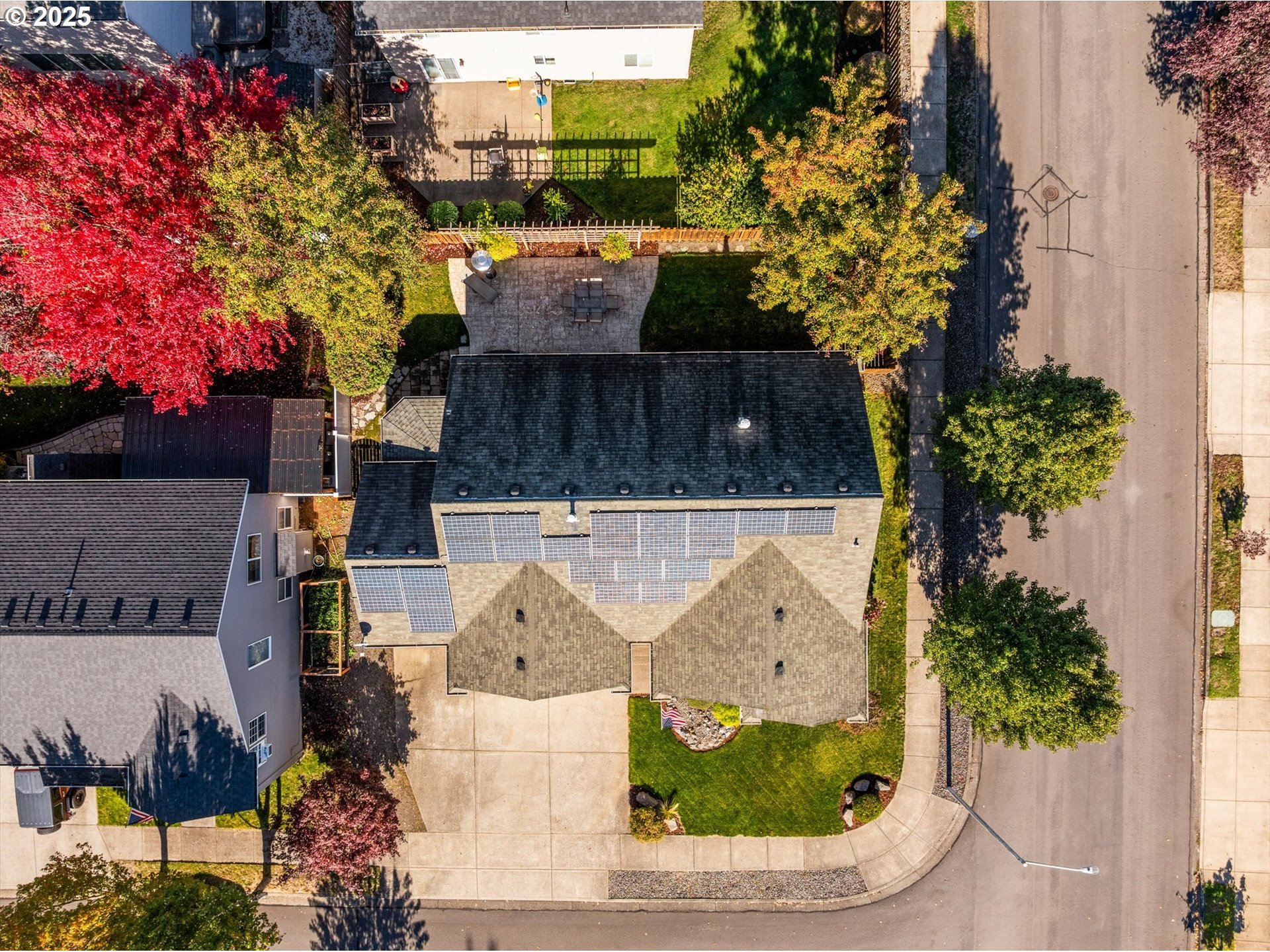 6475 Southeast 33rd Way Gresham, OR 97080 - Photo 42 of 47 an aerial view of a house with a swimming pool