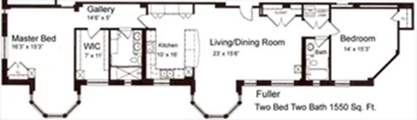 $6,250 | 20 Chapel Street, Unit C1007, Brookline, MA 02446