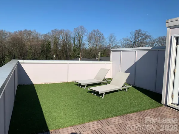 a view of outdoor space with garden