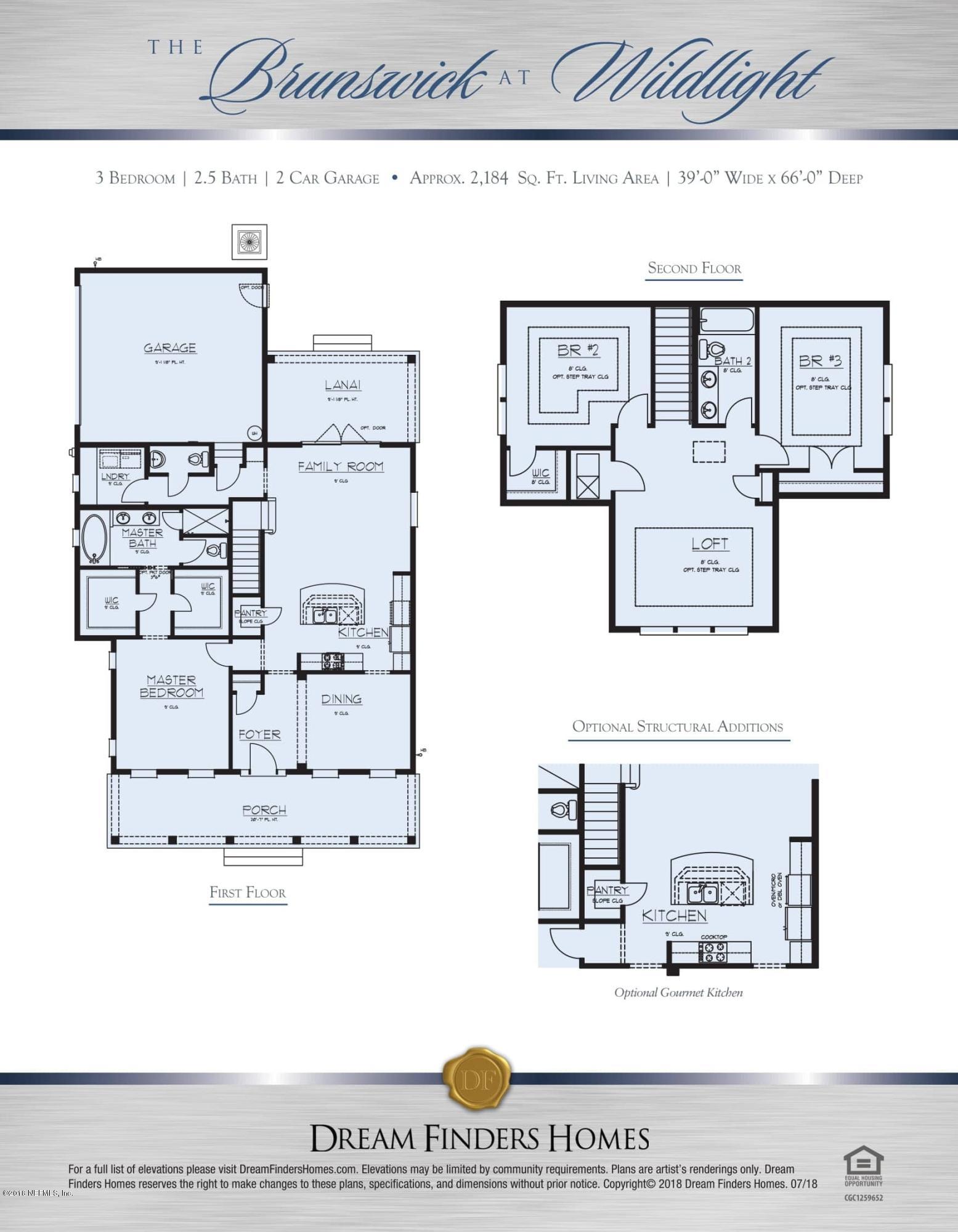 242 Floco Avenue Yulee, FL 32097 - Photo 13 of 17 DFH_Brochure_Wildlight_Brunswick_JAX-2-m