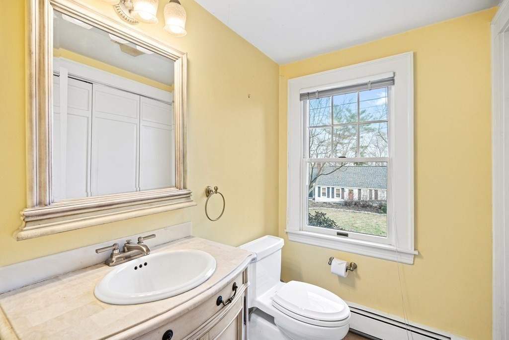 14 Fife Road Wellesley, MA 02481 - Photo 30 of 36 a bathroom with a sink a toilet and shower