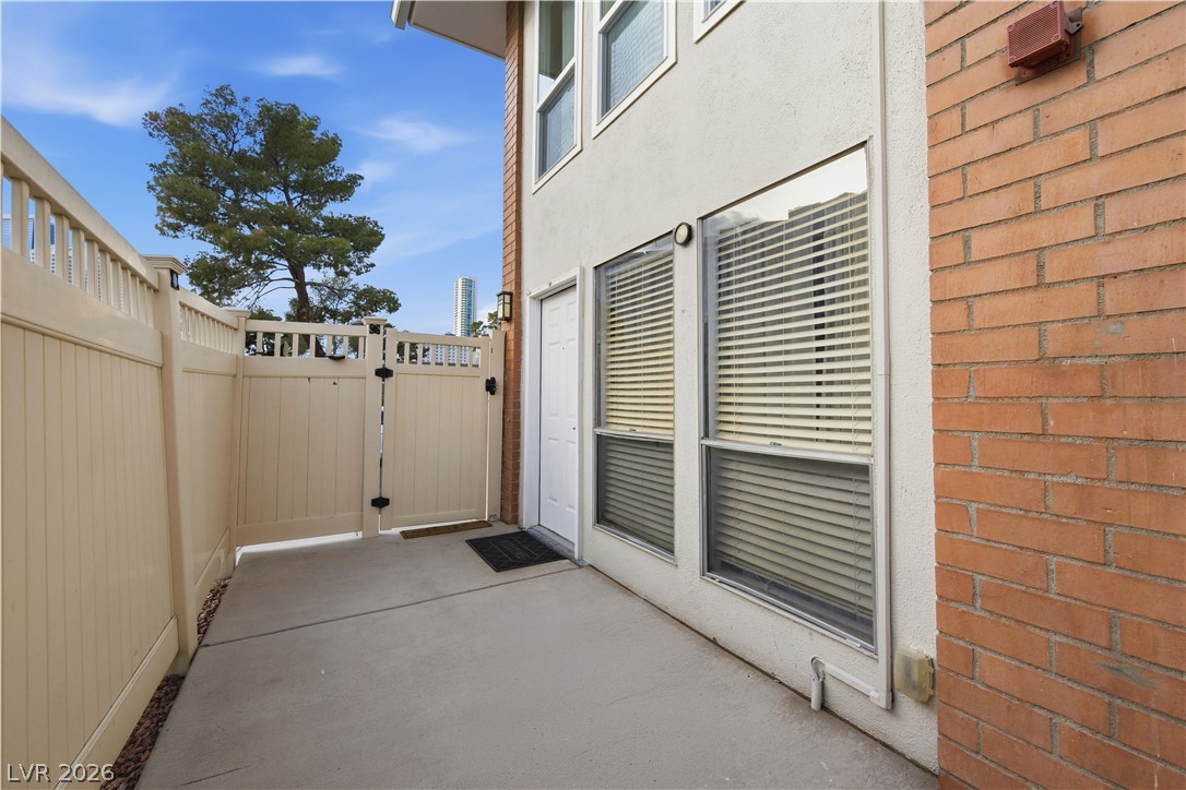2838 Geary Place, Unit 4017 Las Vegas, NV 89109 - Photo 21 of 31 With plenty of seating space, the patio-entry becomes a natural place to start your day or wind down in the afternoon.