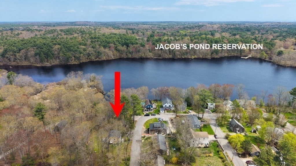 15 Leigh Road Norwell, MA 02061 - Photo 32 of 34 an aerial view of residential houses with outdoor space and swimming pool