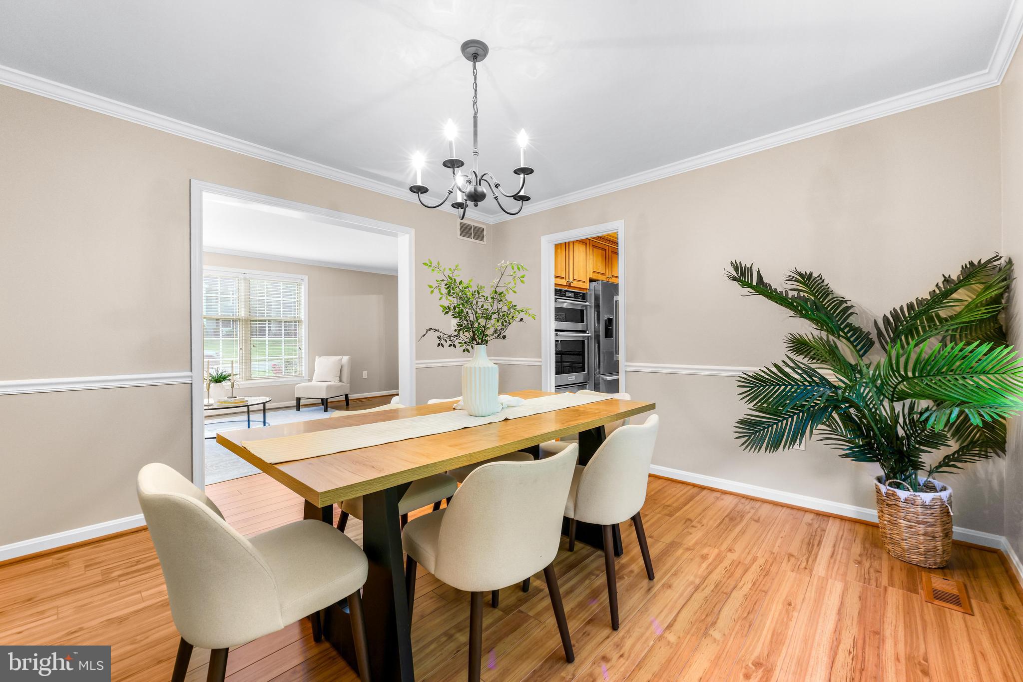 1074 Foxcroft Run Annapolis, MD 21401 - Photo 18 of 66 a view of a dining room with furniture and window