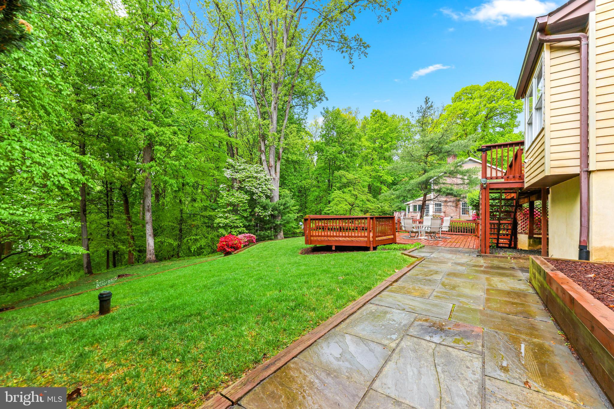 1074 Foxcroft Run Annapolis, MD 21401 - Photo 51 of 66 a view of backyard with swimming pool