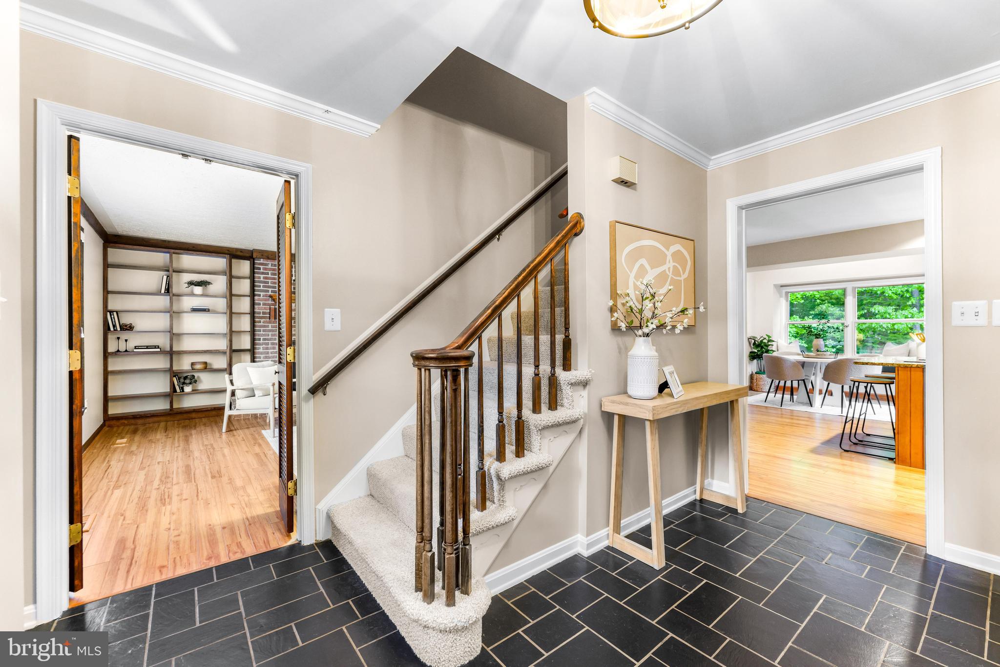 1074 Foxcroft Run Annapolis, MD 21401 - Photo 10 of 66 a view of entryway and hall with wooden floor