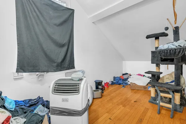 a room with storage and utility