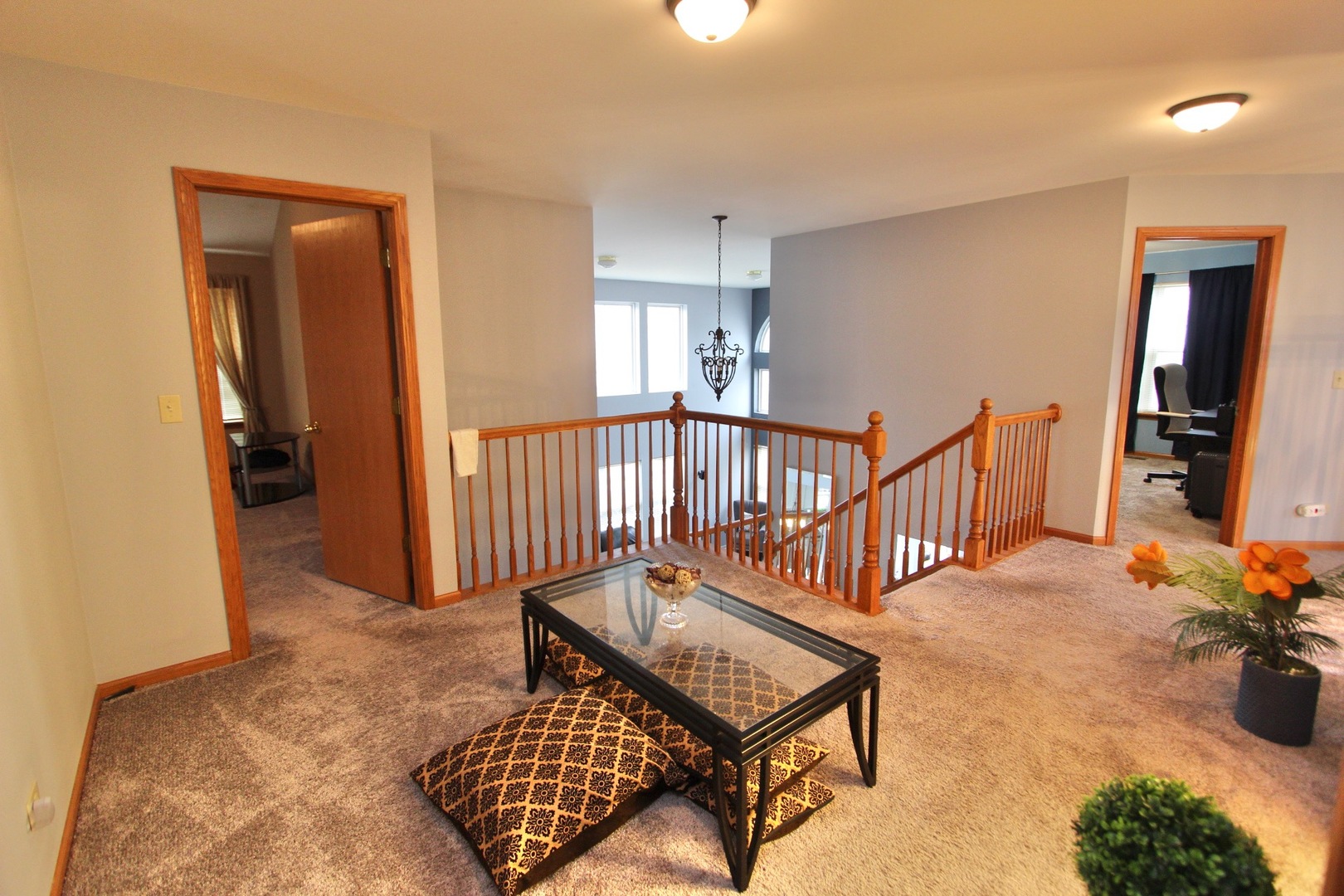 1458 Wildmeadow Road Round Lake, IL 60073 - Photo 20 of 45 a view of a hallway with seating area