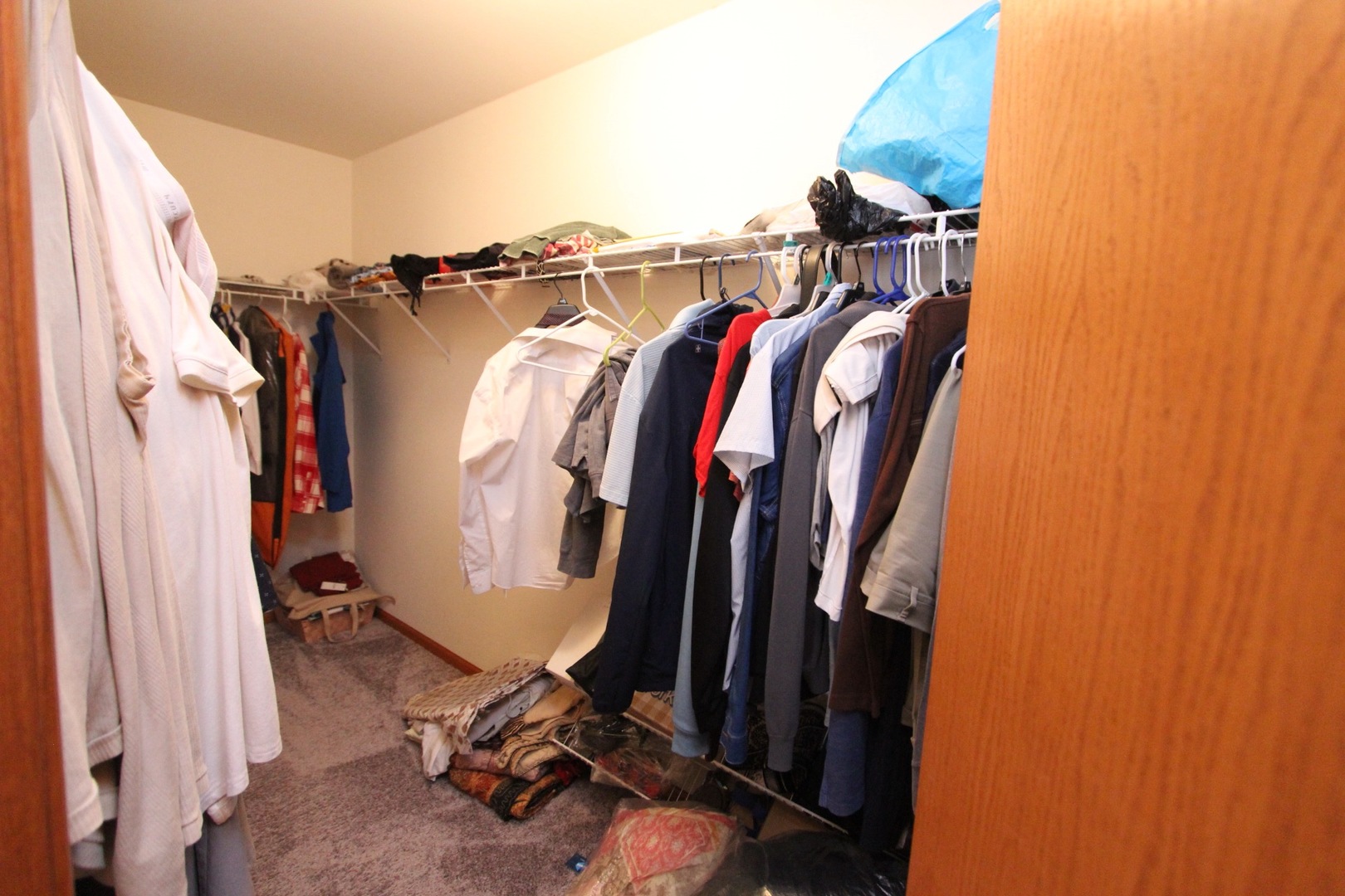 1458 Wildmeadow Road Round Lake, IL 60073 - Photo 29 of 45 a view of walk in closet with clothes