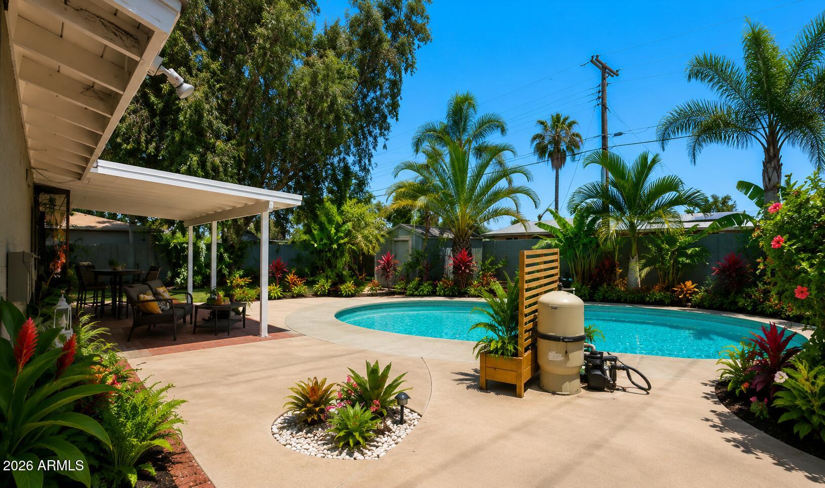2302 West Berridge Lane Phoenix, AZ 85015 - Photo 53 of 59 Virtual Backyard Landscaping