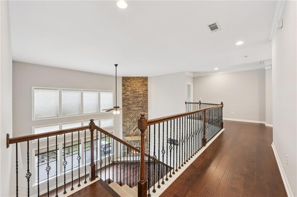 3328 Knight Road Marietta, GA 30066 - Photo 13 of 44 a view of hallway with stairs