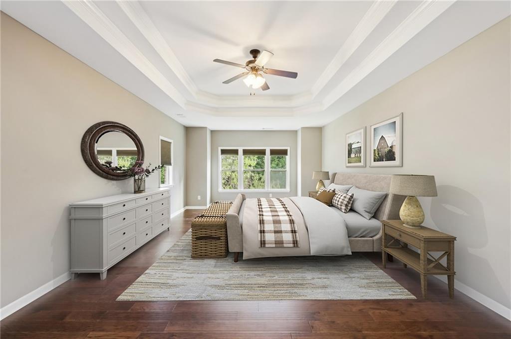 3328 Knight Road Marietta, GA 30066 - Photo 4 of 44 a living room with furniture and a large window