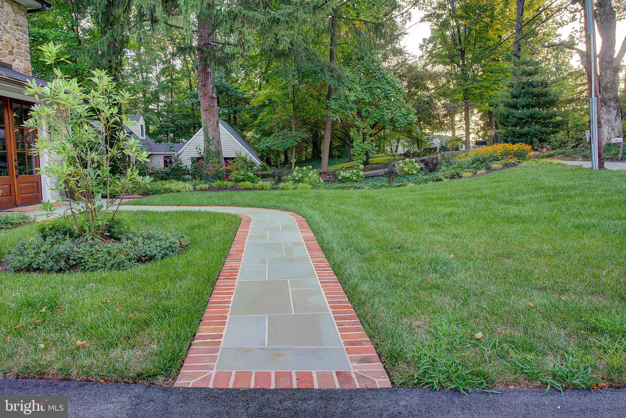 189 South Spring Mill Road Villanova, PA 19085 - Photo 6 of 92 Walkway from driveway