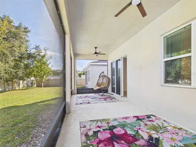 a view of a back yard of the house