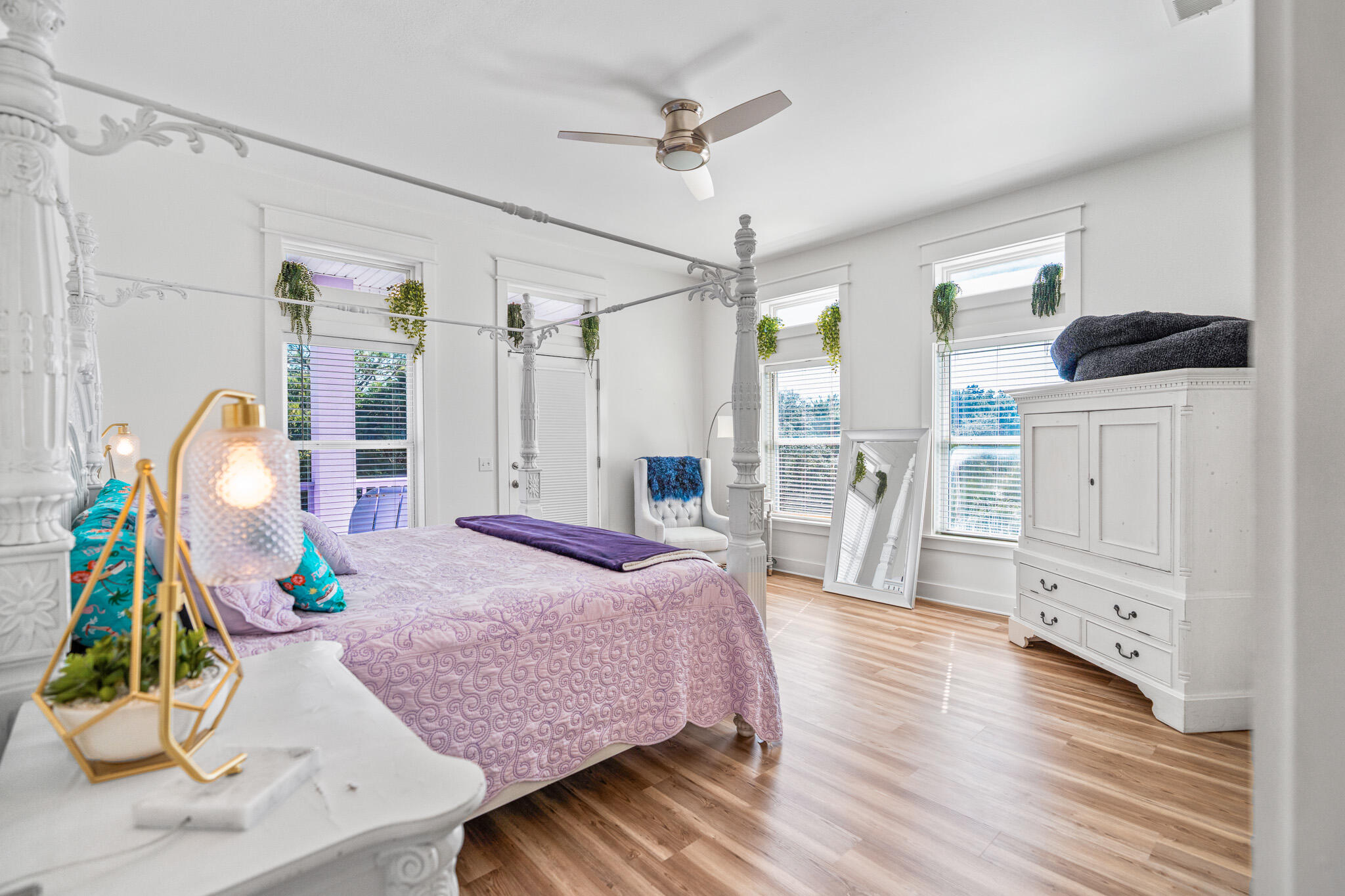 15 Beachwalk Lane Santa Rosa Beach, FL 32459 - Photo 18 of 26 a living room with furniture and wooden floor