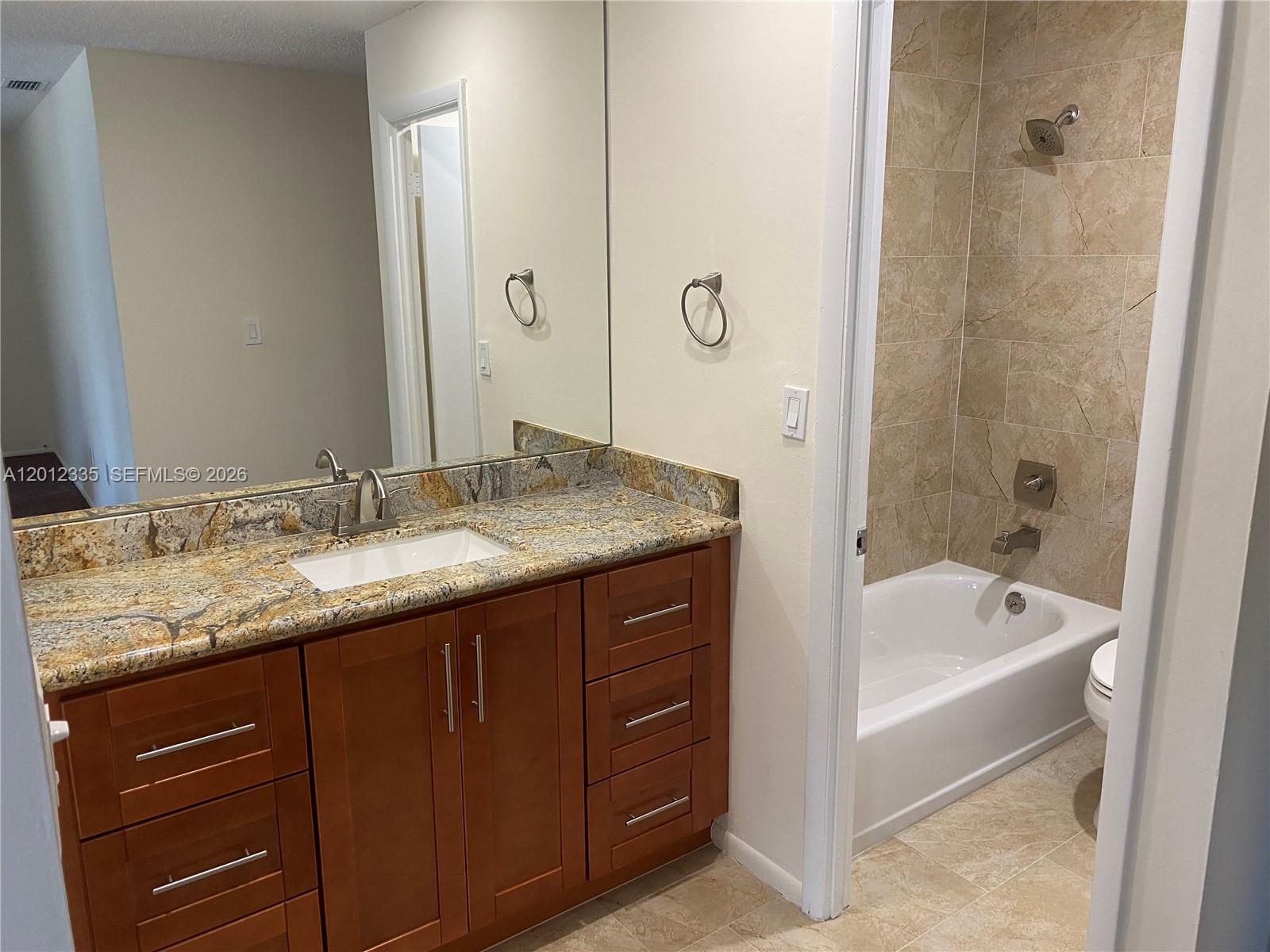 13711 Southwest 84th Street, Unit A Miami, FL 33183 - Photo 4 of 11 Master bath