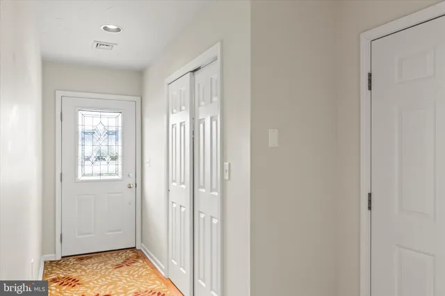 a view of room with window