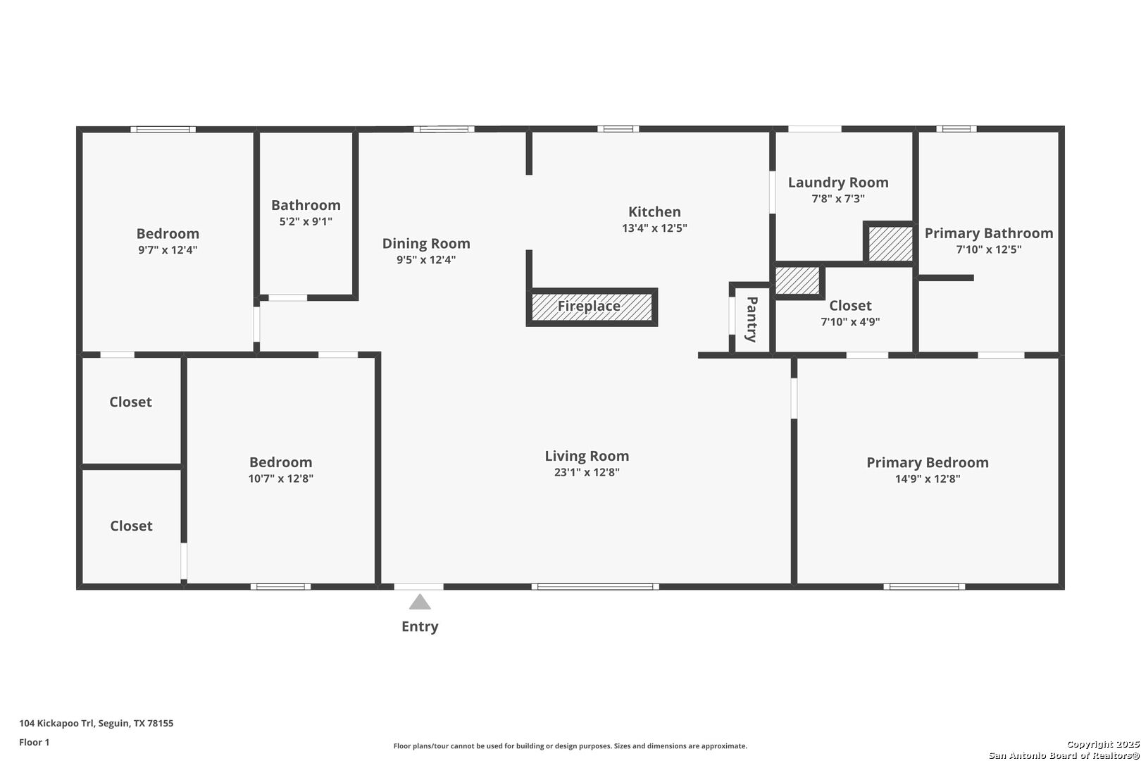 104 Kickapoo Trail Seguin, TX 78155 - Photo 21 of 21 a picture of a refrigerator
