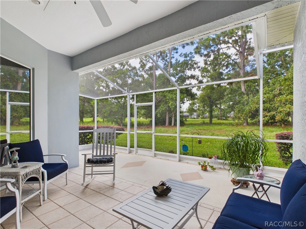 42 Byrsonima Loop Homosassa, FL 34446 - Photo 2 of 50 LANAI 2 VIEW TOWARDS THE BACK YARD