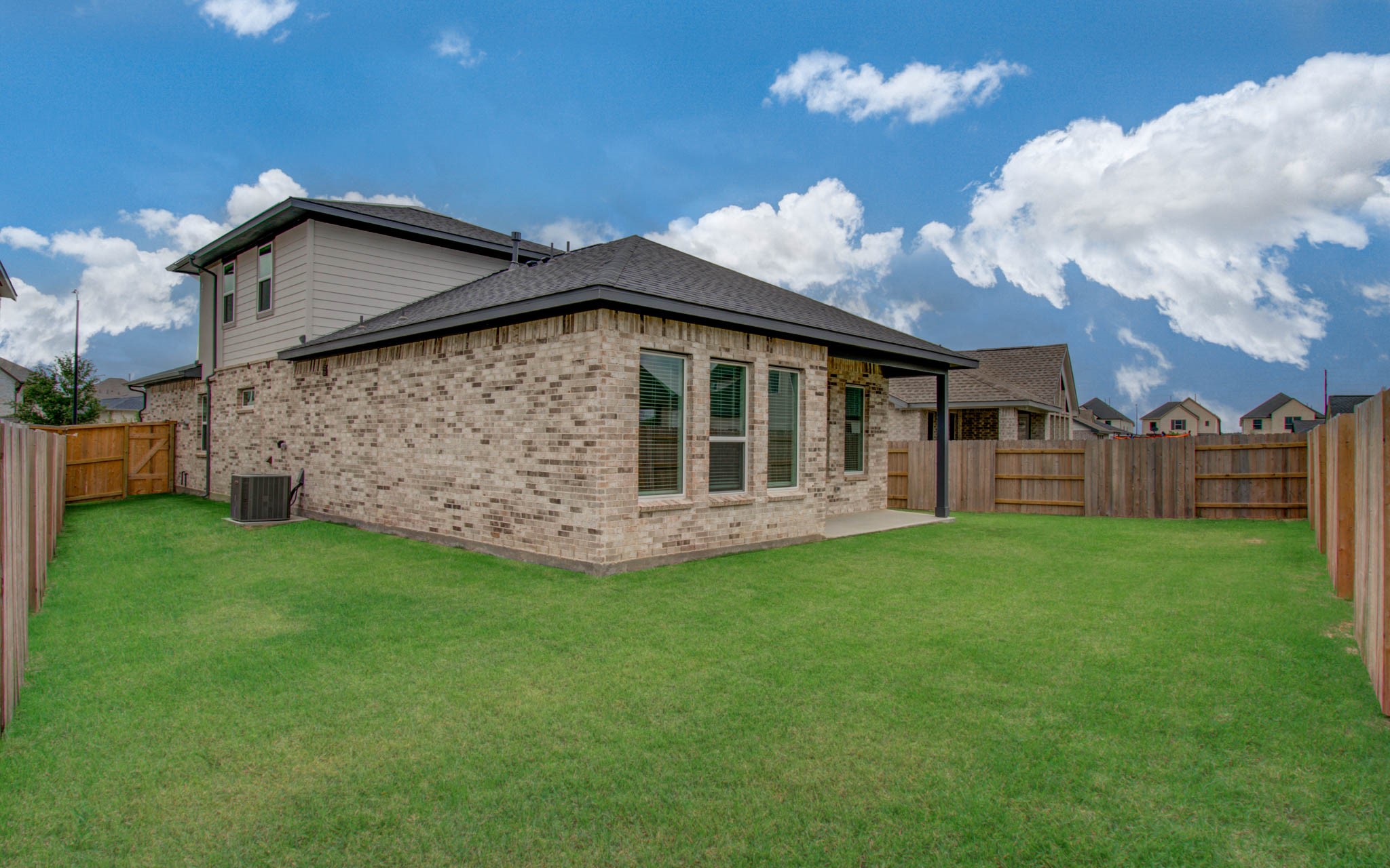 7231 Yarrow Blossom Court Katy, TX 77493 - Photo 47 of 49 a view of a house with backyard and garden