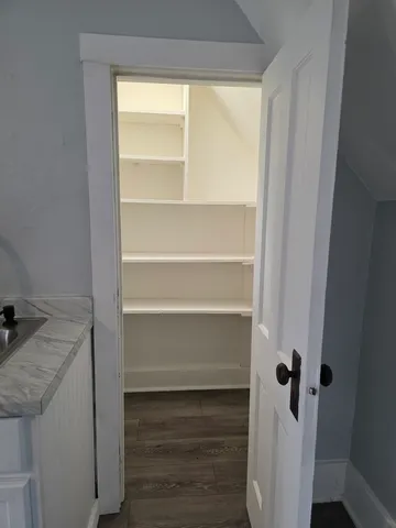 a view of a bathroom with a sink