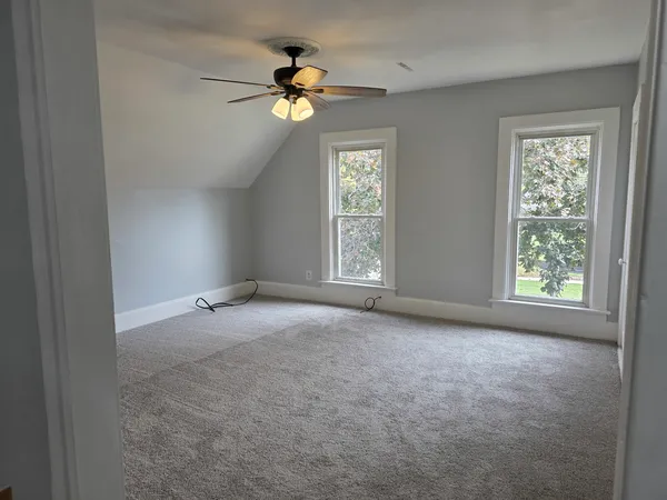 a view of room with window