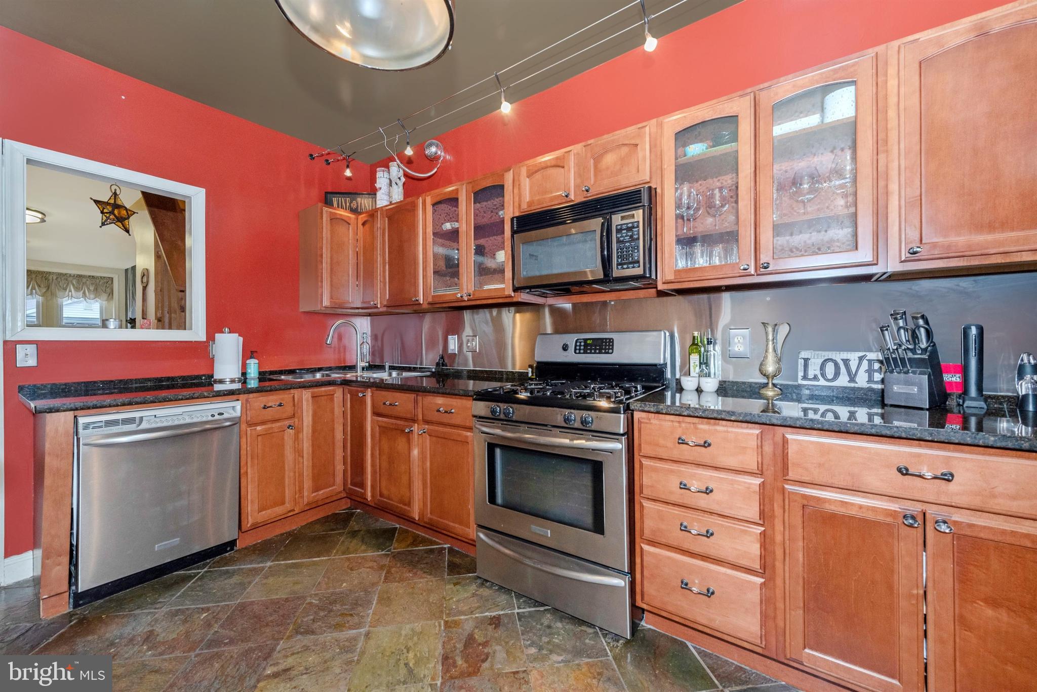 207 Center Street Frederick, MD 21701 - Photo 12 of 36 Spacious kitchen with stainless steel appliances.