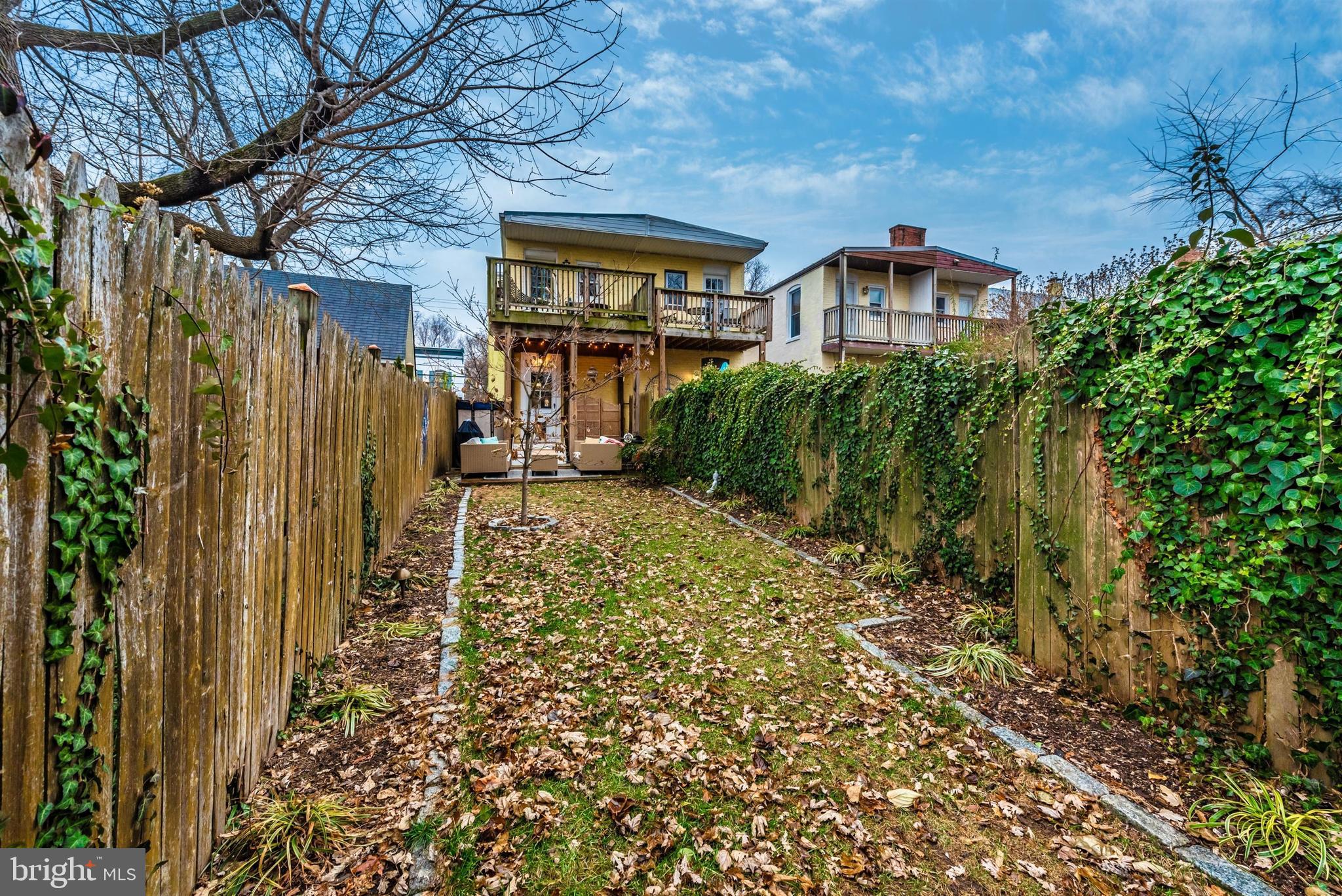207 Center Street Frederick, MD 21701 - Photo 31 of 36 Fully fenced rear yard. Tons of opportunity.
