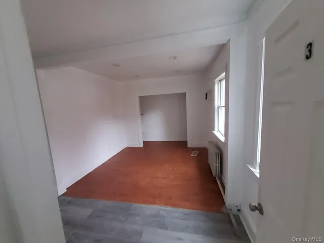 a view of a room with a staircase