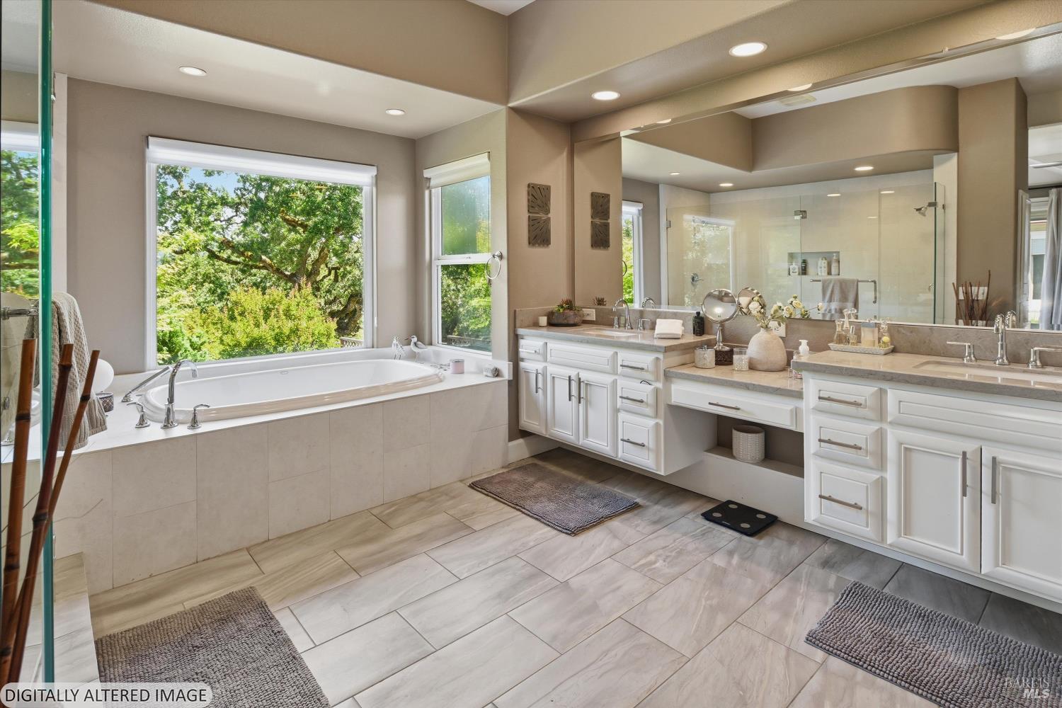 4588 Bennett Valley Road Santa Rosa, CA 95404 - Photo 32 of 88 Primary bathroom.