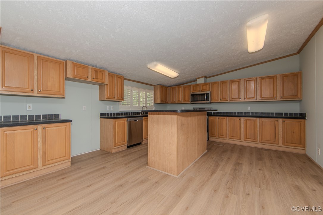 375 Vogel Road Cumberland, VA 23040 - Photo 9 of 31 Kitchen featuring LVP flooring, stainless steel ap