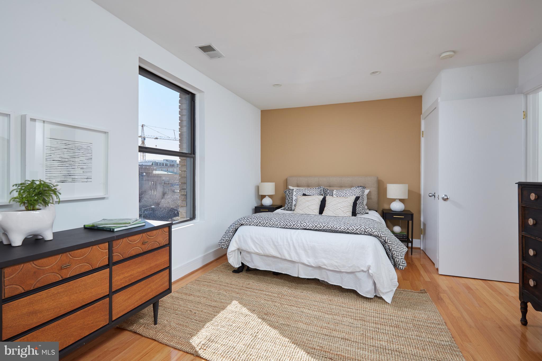 2901 16th Street Northwest, Unit 504 Washington, DC 20009 - Photo 19 of 30 Master Bedroom with South-Facing Views