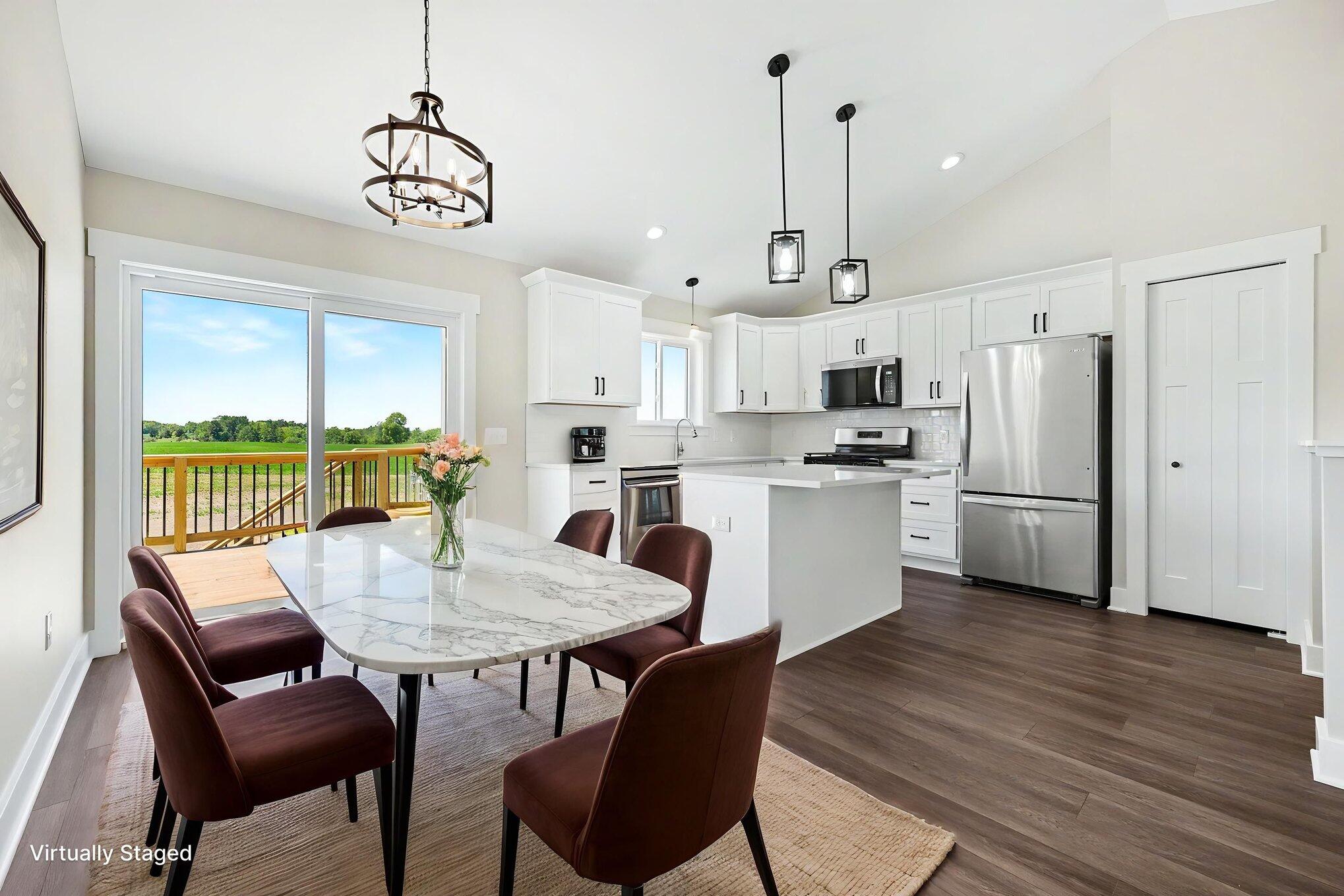 5625 Whites Bridge Road Belding, MI 48809 - Photo 10 of 43 Kitchen/Dining Area
