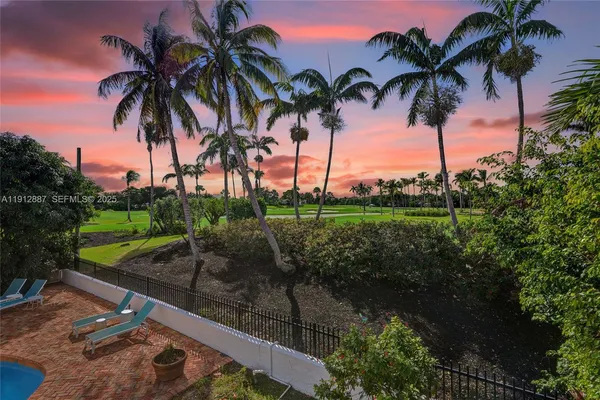 an aerial view of a houses with outdoor space and river view