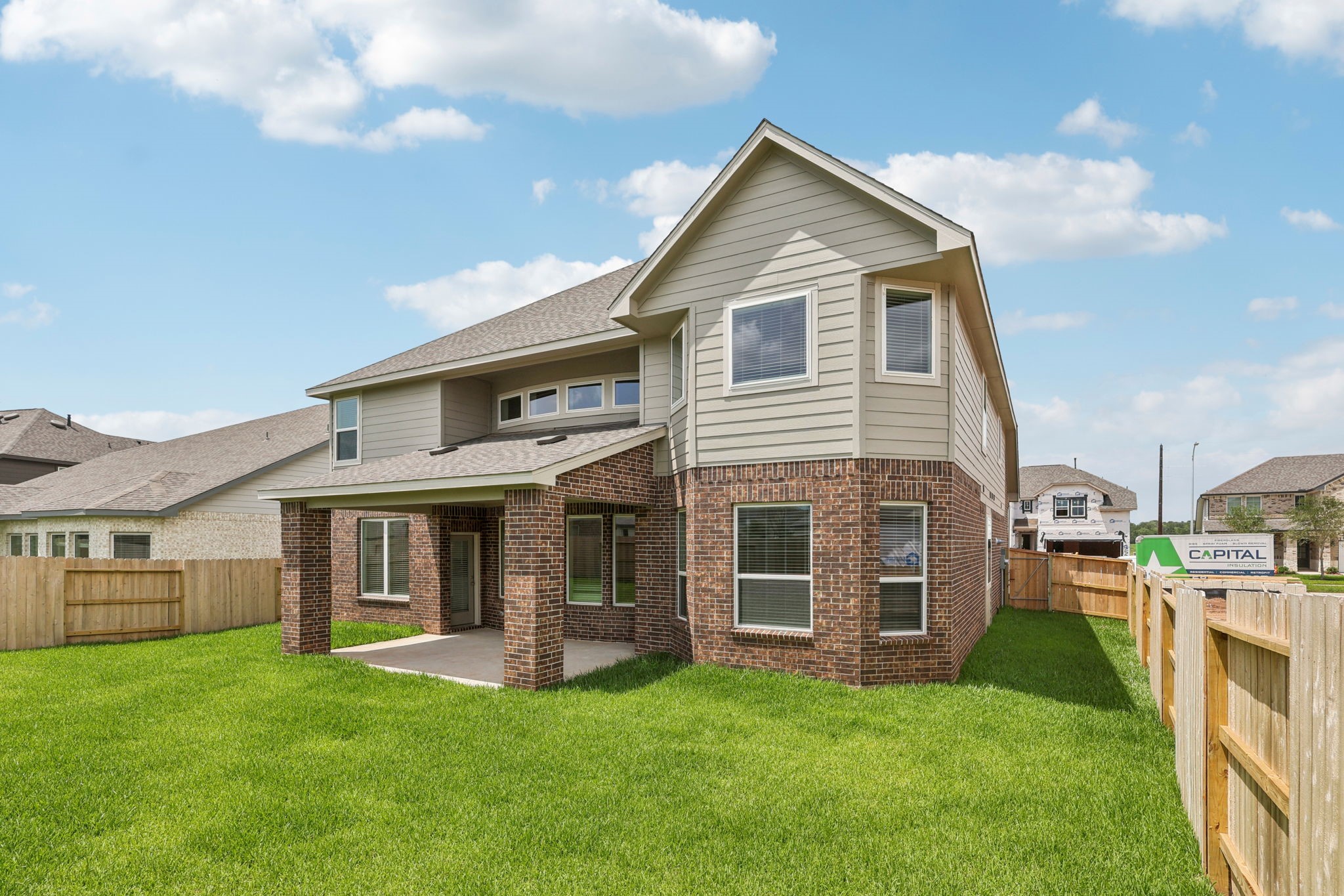 5519 Handlewood Lane Rosenberg, TX 77471 - Photo 34 of 38 a view of a yard in front of house