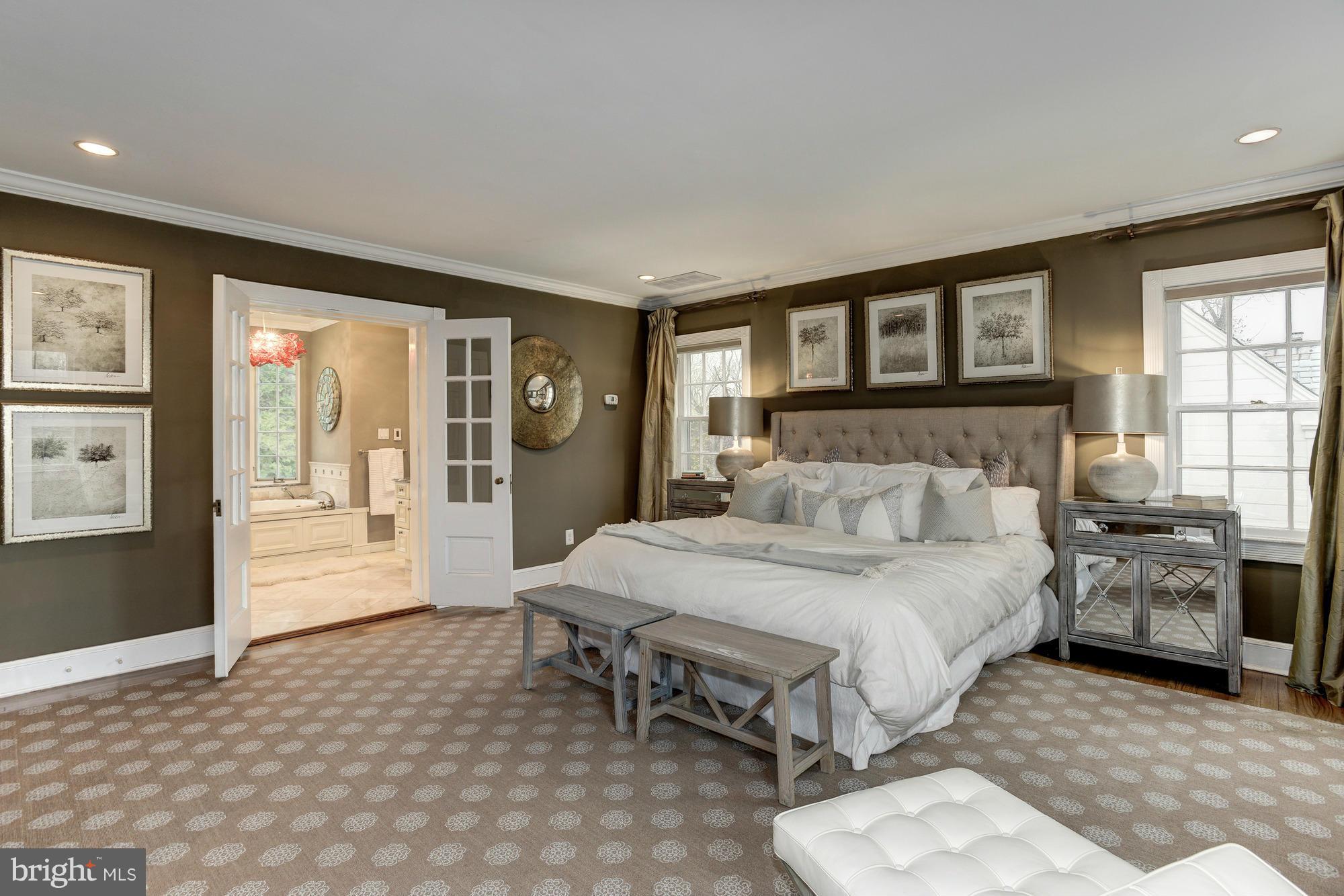 1717 Foxhall Road Northwest Washington, DC 20007 - Photo 9 of 20 Bedroom (Master)