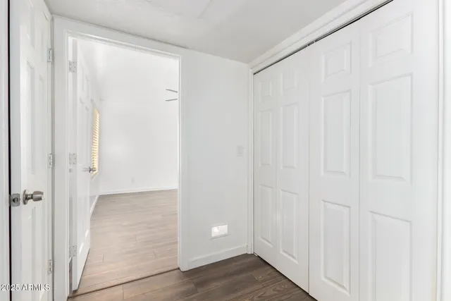 a view of utility room with washer and dryer