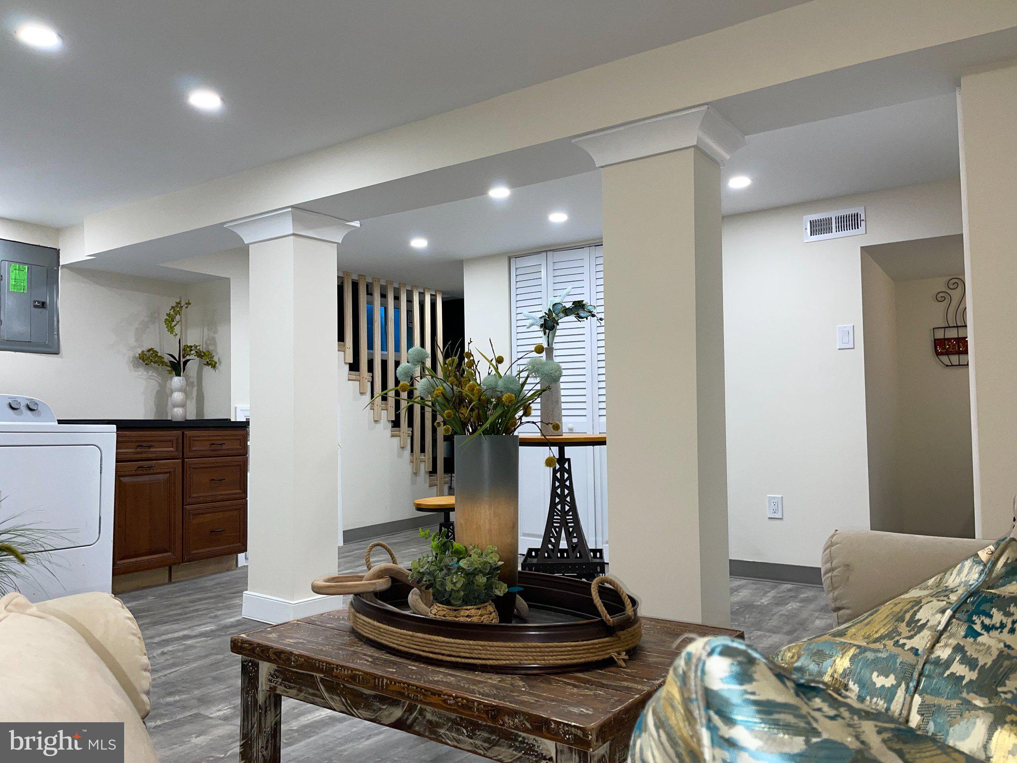3712 West Cold Spring Lane Baltimore, MD 21215 - Photo 6 of 39 Modern basement retreat with charm.