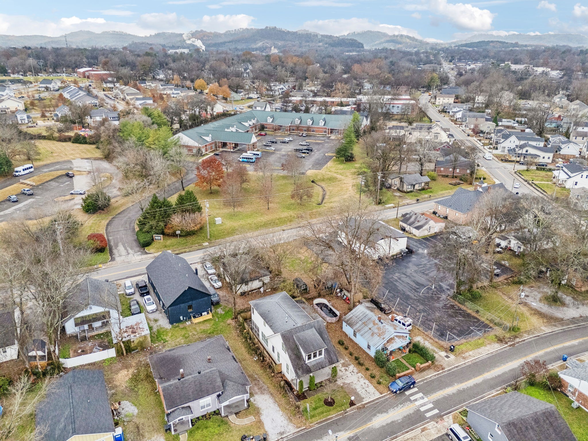 159 Acton Street Franklin, TN 37064 - Photo 62 of 70 an aerial view of residential houses with outdoor space