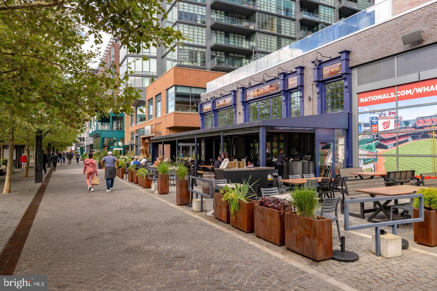 1425 4th Street Southwest, Unit A212 Washington, DC 20024 - Photo 43 of 48 a view of street with sitting area