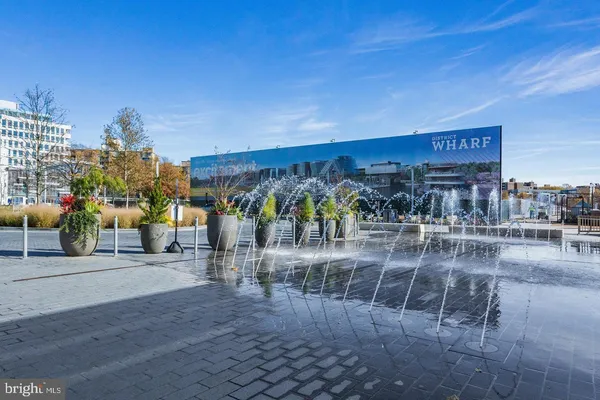 a view of outdoor space with seating area