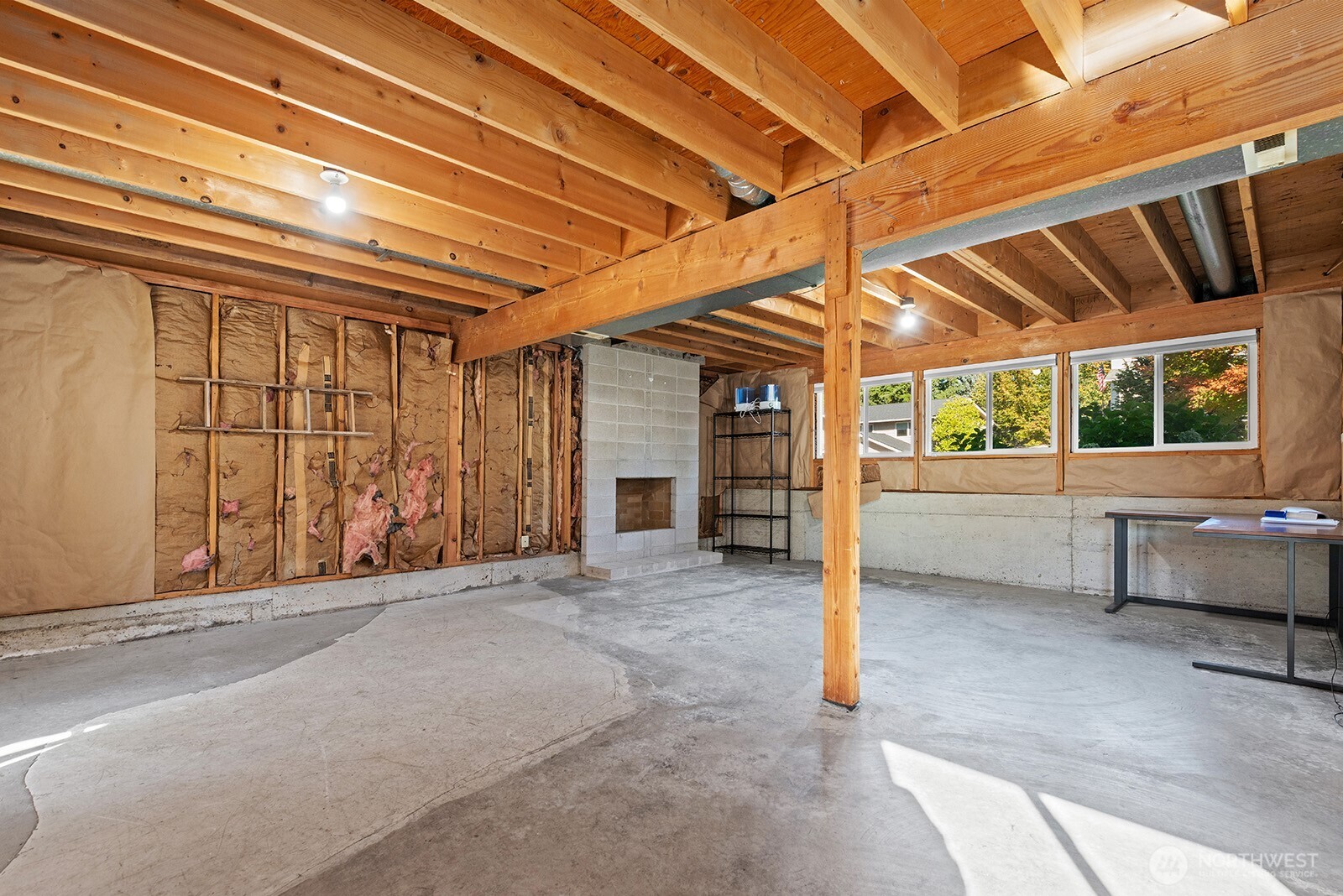2604 177th Street Southeast Bothell, WA 98012 - Photo 24 of 35 a view of a room with wooden walls