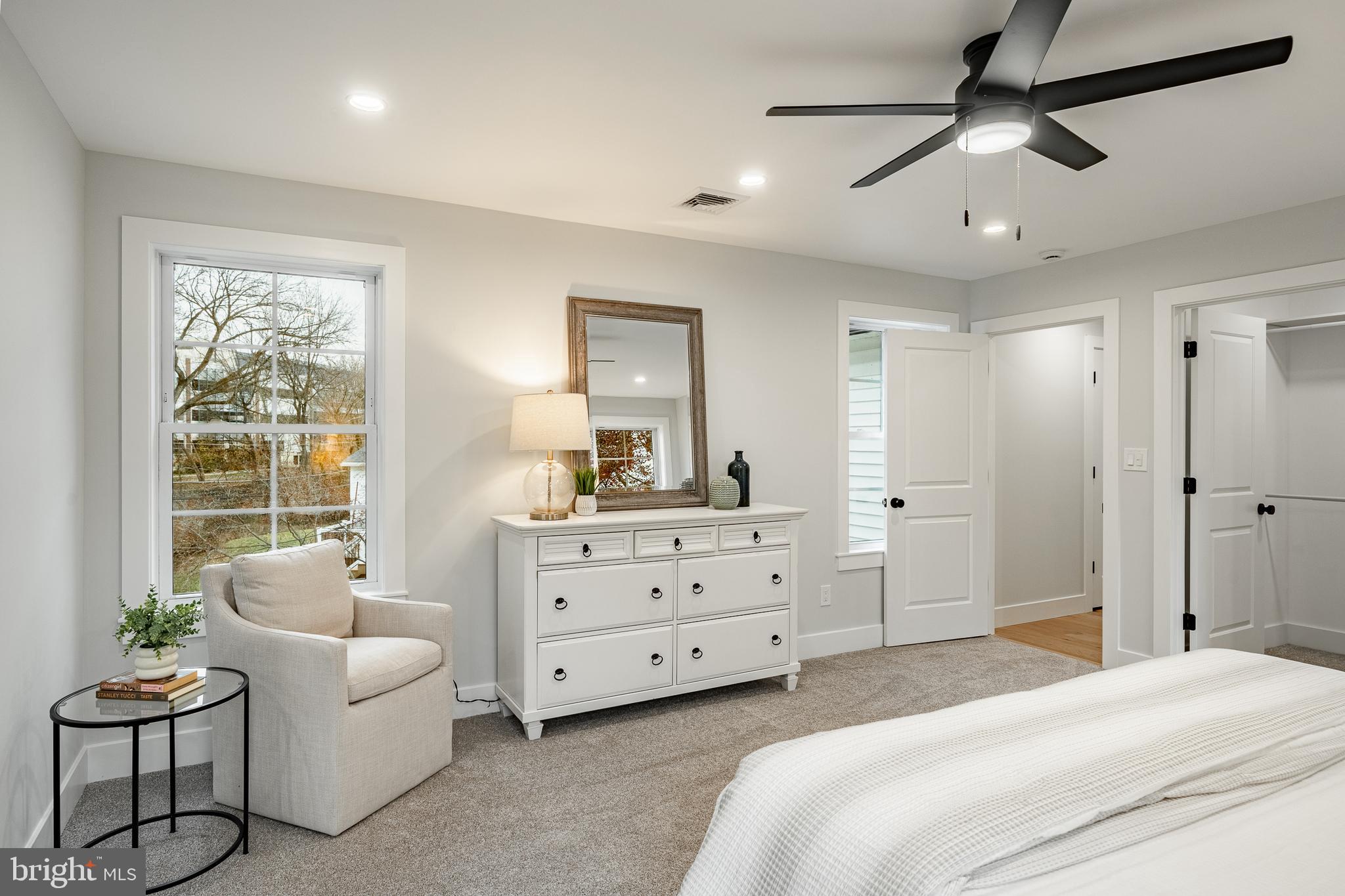 714 South Wayne Street West Chester, PA 19382 - Photo 35 of 62 a bedroom with a bed and a couch