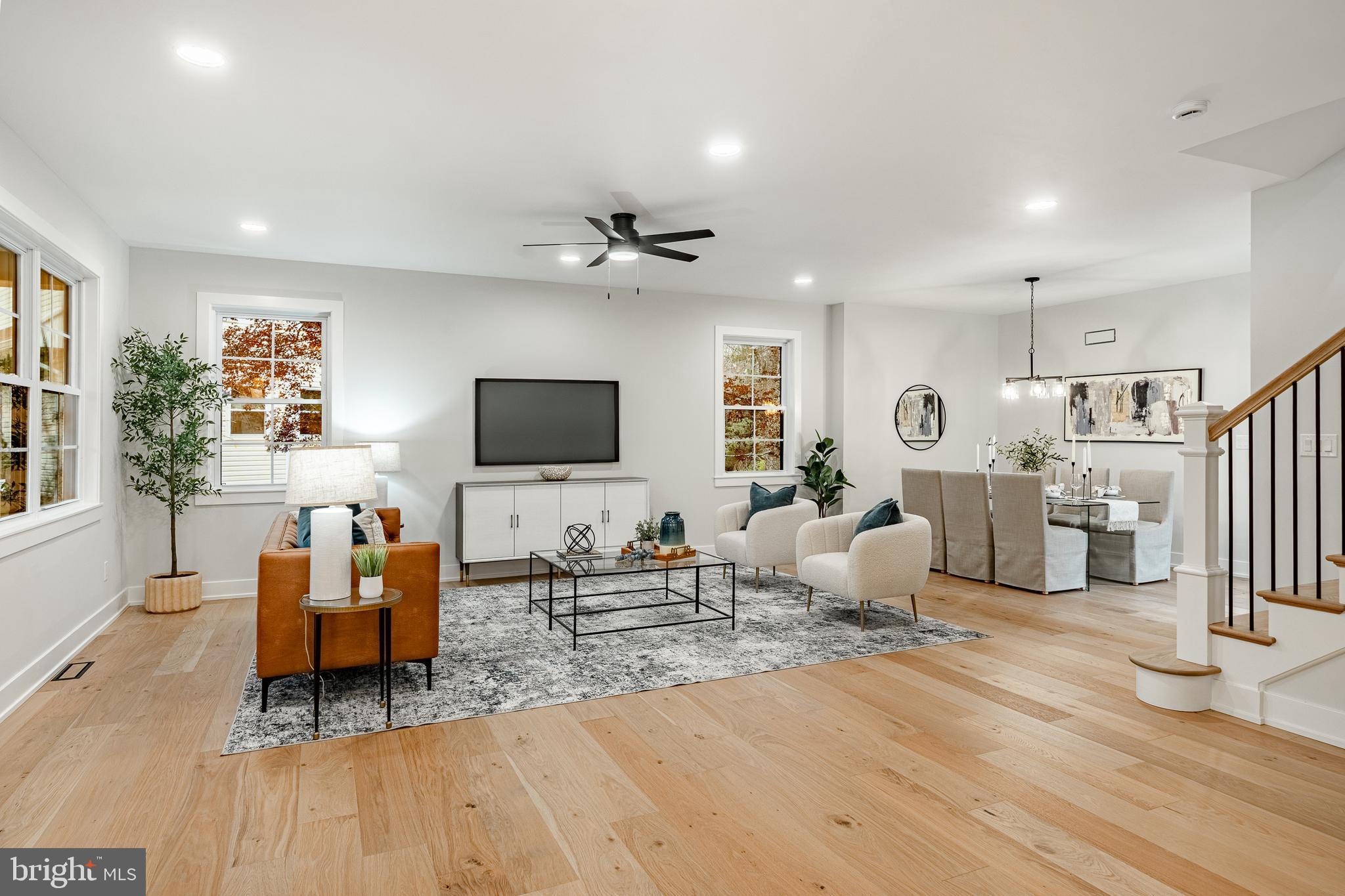 714 South Wayne Street West Chester, PA 19382 - Photo 9 of 62 a living room with furniture and a flat screen tv
