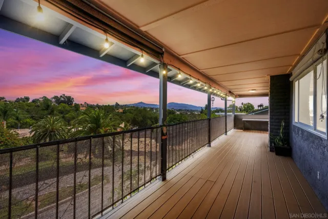 a view of railway station with a porch